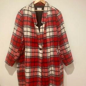 Old Navy Plus Size Relaxed Plaid Coat